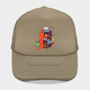 Satan Controlling the Universe Hat