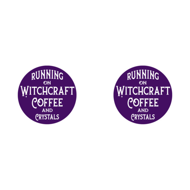 Running on Witchcraft Coffee and Crystals Cheeky Witch® by Cheeky Witch