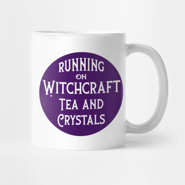 Running on Witchcraft Tea and Crystals Cheeky Witch® by Cheeky Witch