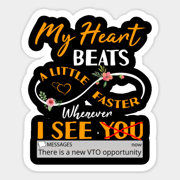 My Heart Beats A Little Faster Whenever I See VTO Magnet by belownormal