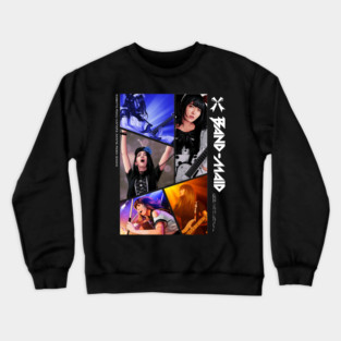 BAND MAID PANEL (FULL) Crewneck Sweatshirt