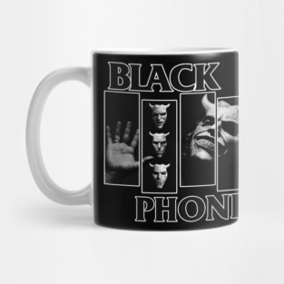Black Phone Mug