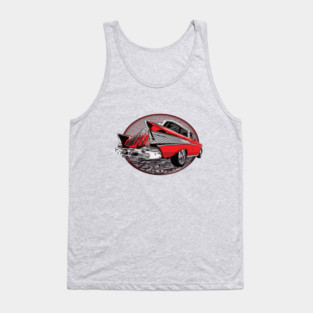 Red 57 Chevrolet Nomad Tank Top