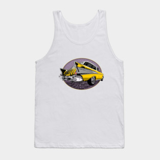 Yellow 57 Chevrolet Nomad Tank Top