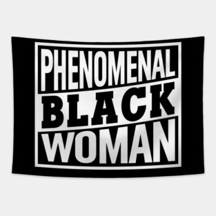 Phenomenal Black Woman, Black Women, Black Queen Tapestry