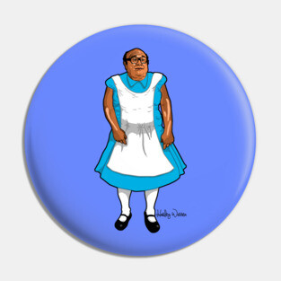 Danny DeVito as Alice In Wonderland Pin