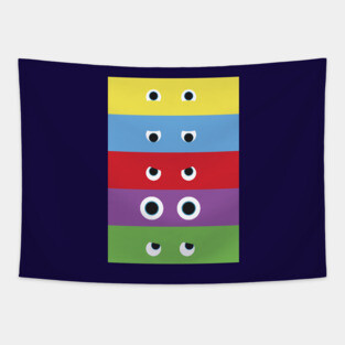 minimalist inside out 2 Tapestry