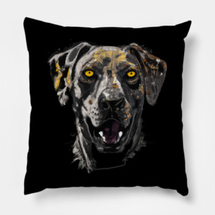 Catahoula Leopard Dog Pillow