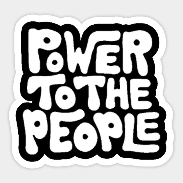 Power To the People, Black History, Black Lives Matter Magnet by UrbanLifeApparel