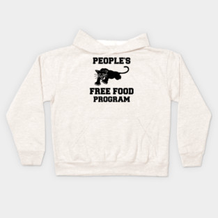 Black Panther Party, People's Free Food Program, Black History, Black Lives Matter Kids Hoodie