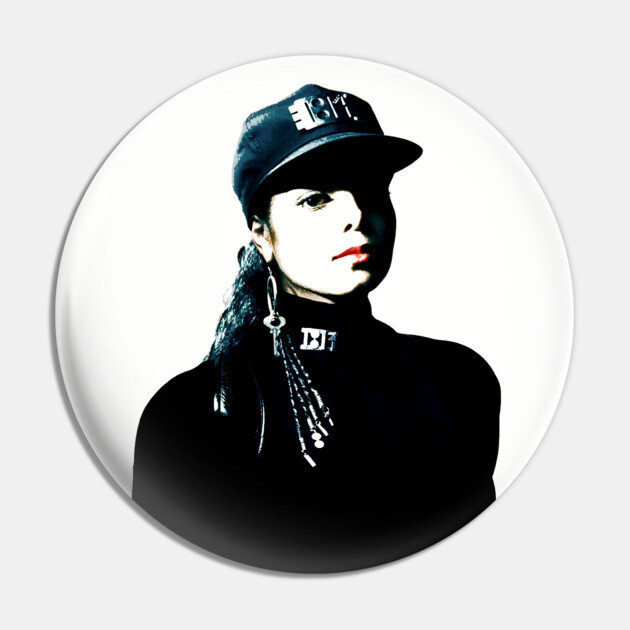 Janet, Rhythm Nation, Black History, Black Music Pin by UrbanLifeApparel