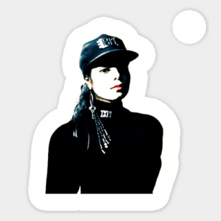Janet, Rhythm Nation, Black History, Black Music Sticker