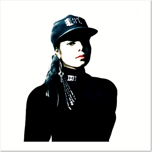 Janet, Rhythm Nation, Black History, Black Music Wall Art by UrbanLifeApparel