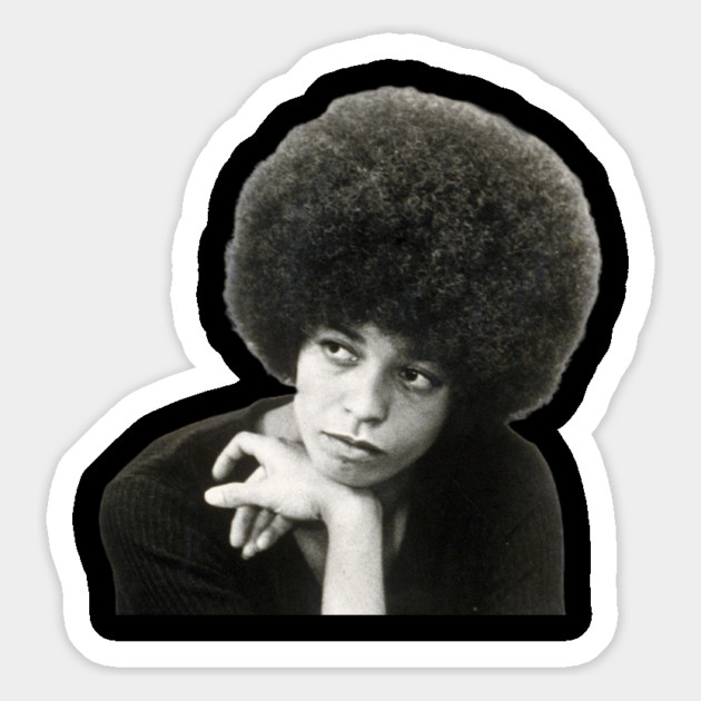 Angela Davis, Black Woman, Black History, Black Lives Matter Magnet by UrbanLifeApparel