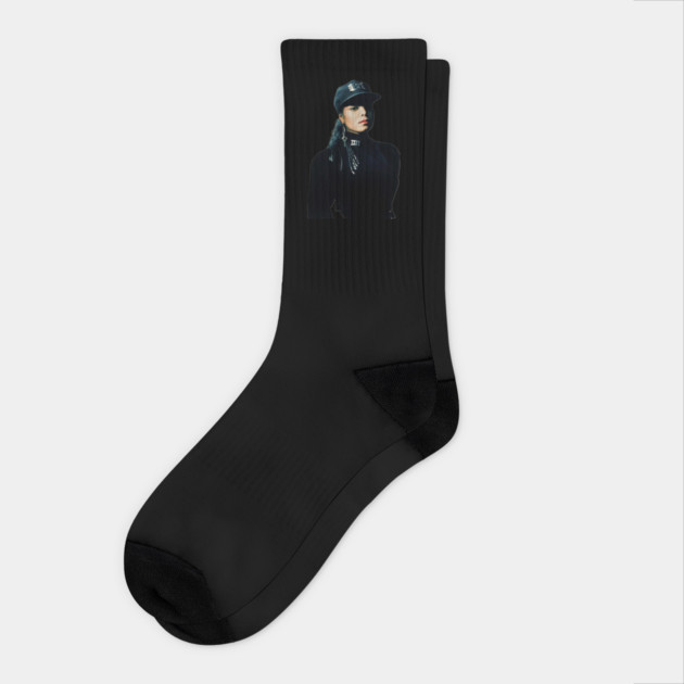 Janet, Rhythm Nation, Black History, Black Music Socks by UrbanLifeApparel