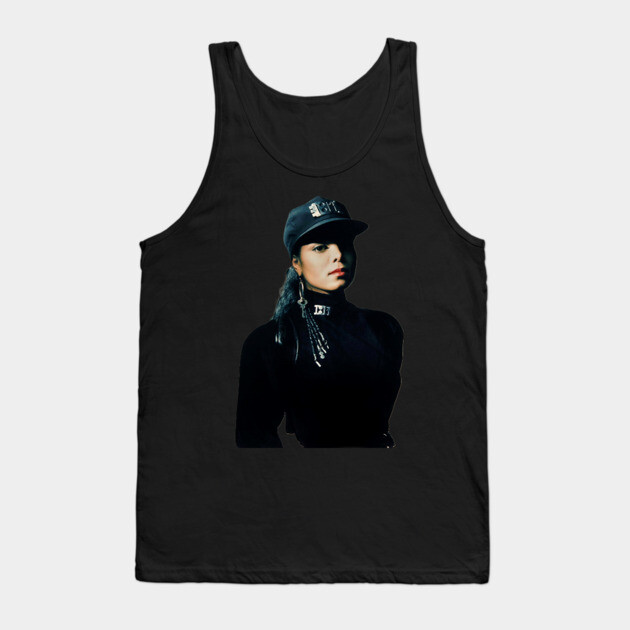 Janet, Rhythm Nation, Black History, Black Music Tank Top by UrbanLifeApparel