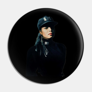 Janet, Rhythm Nation, Black History, Black Music Pin