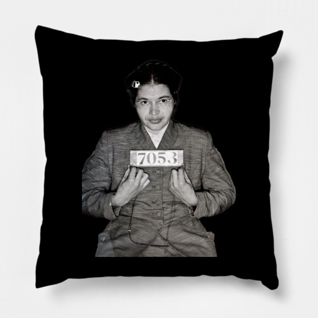 Rosa Parks, Black Woman, Black lives matter Pillow by UrbanLifeApparel