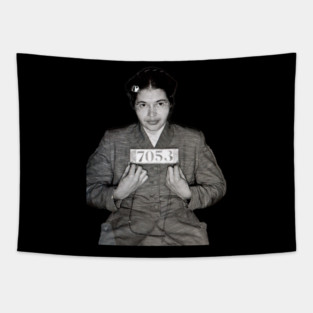 Rosa Parks, Black Woman, Black lives matter Tapestry