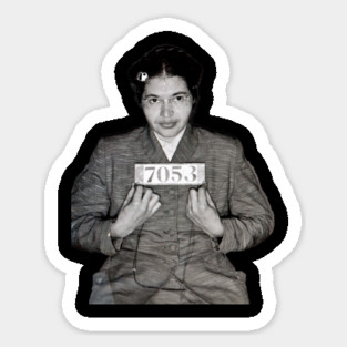 Rosa Parks, Black Woman, Black lives matter Magnet