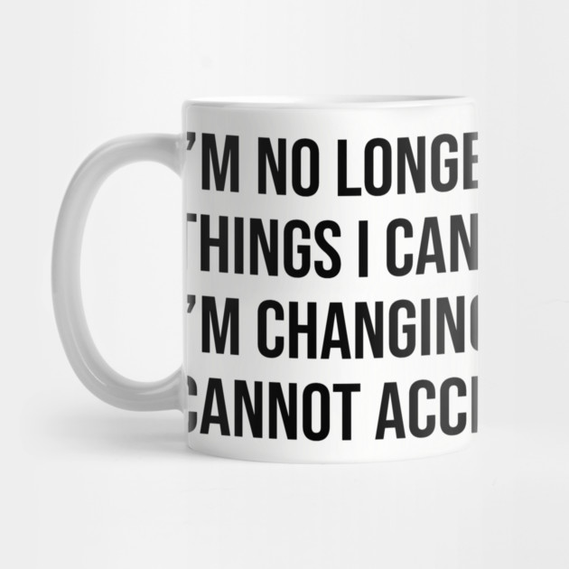 I’m no longer accepting the things I cannot change, Angela Davis, Black History, Black Panther Party by UrbanLifeApparel