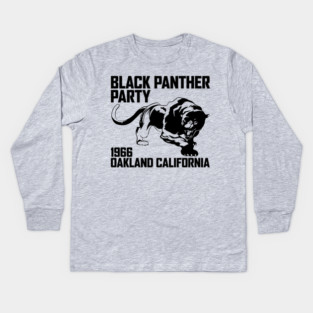 Black Panther Party, Oakland CA 1966, Civil Rights, Black Lives Matter Kids Long Sleeve T-Shirt
