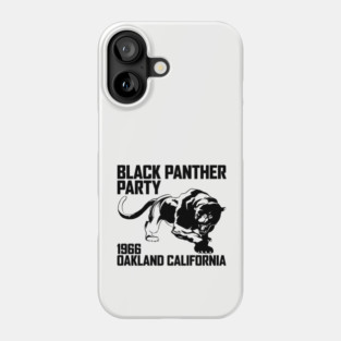 Black Panther Party, Oakland CA 1966, Civil Rights, Black Lives Matter Phone Case