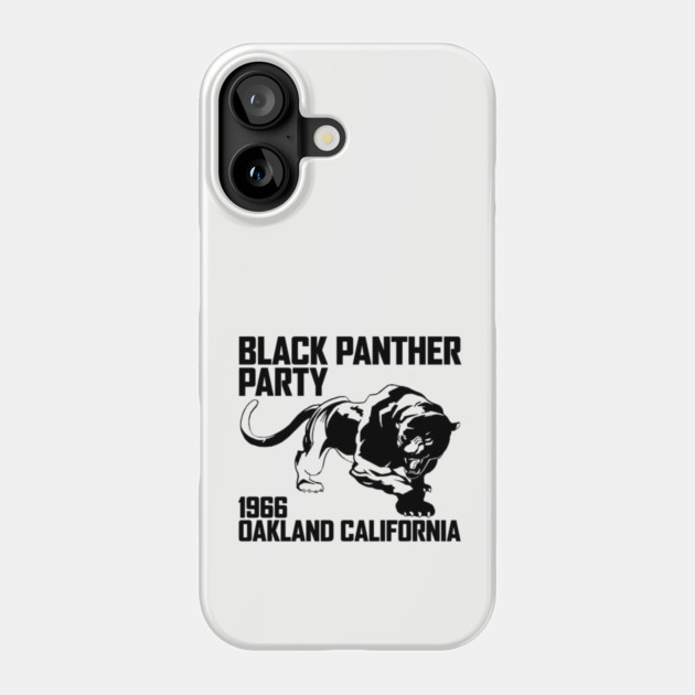 Black Panther Party, Oakland CA 1966, Civil Rights, Black Lives Matter Phone Case by UrbanLifeApparel