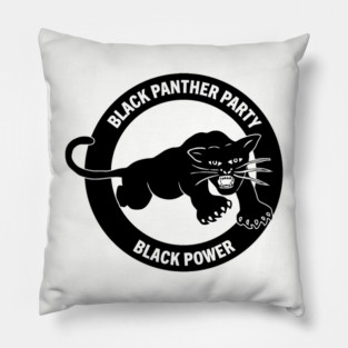 Black Panther Party, Black Power, Civil Rights, Black Lives Matter Pillow