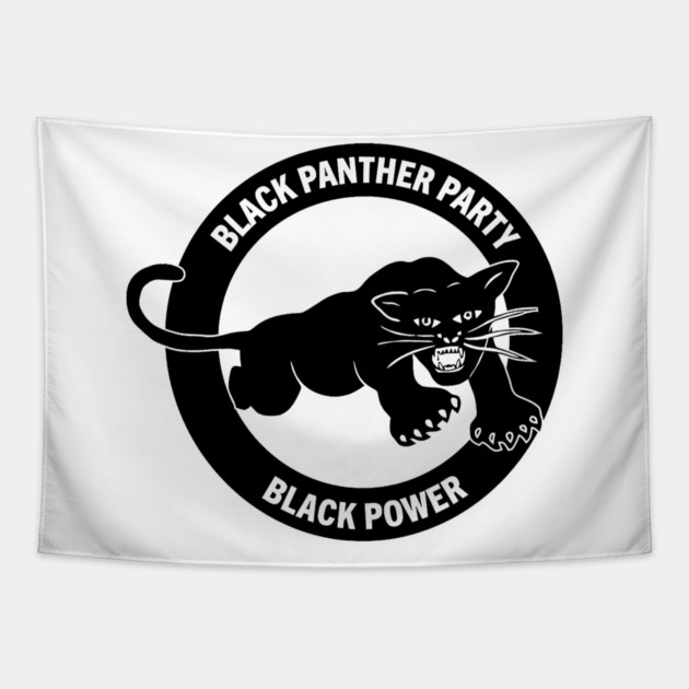 Black Panther Party, Black Power, Civil Rights, Black Lives Matter Tapestry by UrbanLifeApparel