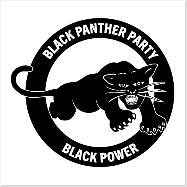 Black Panther Party, Black Power, Civil Rights, Black Lives Matter Wall Art by UrbanLifeApparel