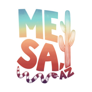 Mesa Rainbow Type T-Shirt