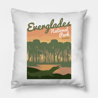 Everglades National Park Pillow