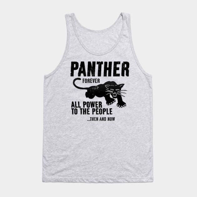 Black Panther Party, All Power To The People, Civil Rights, Black Lives Matter Tank Top by UrbanLifeApparel