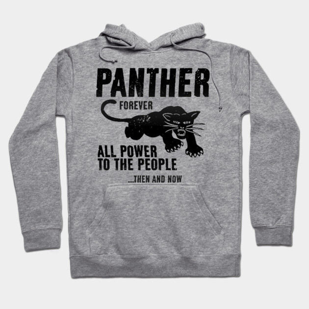 Black Panther Party, All Power To The People, Civil Rights, Black Lives Matter Hoodie by UrbanLifeApparel
