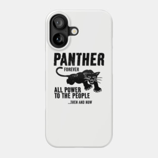 Black Panther Party, All Power To The People, Civil Rights, Black Lives Matter Phone Case