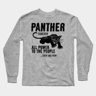 Black Panther Party, All Power To The People, Civil Rights, Black Lives Matter Long Sleeve T-Shirt