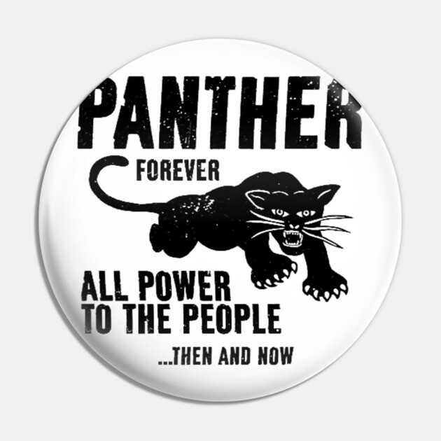 Black Panther Party, All Power To The People, Civil Rights, Black Lives Matter Pin by UrbanLifeApparel