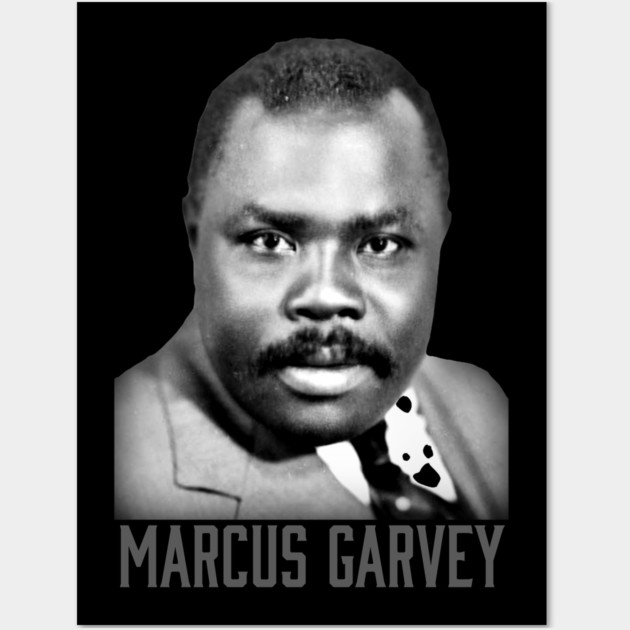 Marcus Garvey, Black History, Black Lives Matter Wall Art by UrbanLifeApparel
