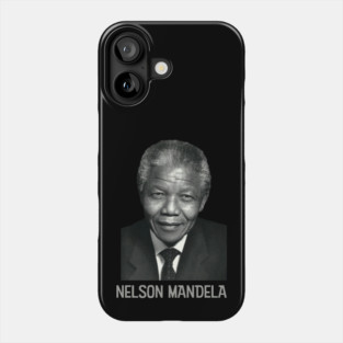 Nelson Mandela, Black History, World History Phone Case