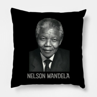 Nelson Mandela, Black History, World History Pillow