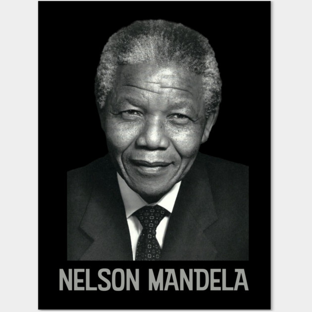 Nelson Mandela, Black History, World History Wall Art by UrbanLifeApparel