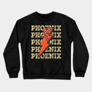 Funny Sports Phoenix Proud Name Basketball Classic Crewneck Sweatshirt
