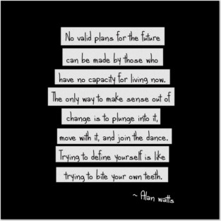 Alan watts Posters and Art