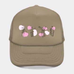 Greek Goddess pink Hat