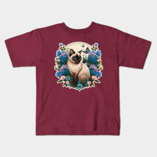 Siamese cat Kids T-Shirt