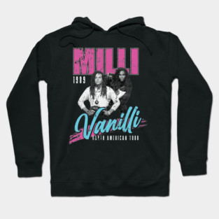 Milli Vanilli Concert Tour 1989 Hoodie
