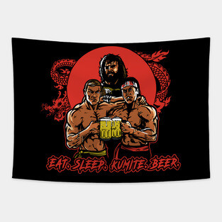 Kumite Besties Tapestry
