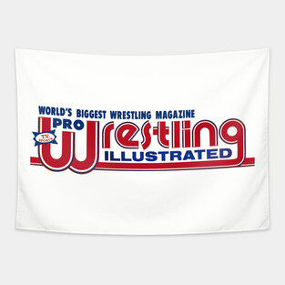 Pro Wrestling Illustrated 70s Logo Tapestry