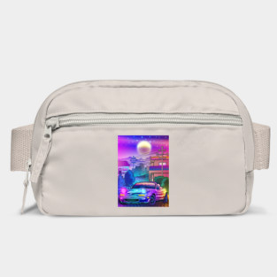 Neon MX5 Miata Synthwave Bag